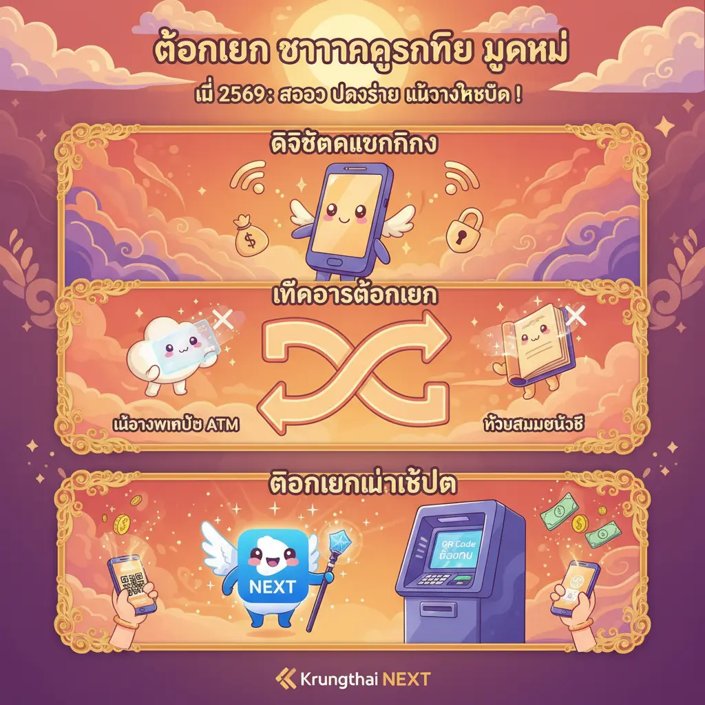 ถอนเงิน - ธนาคารกรุงไทย