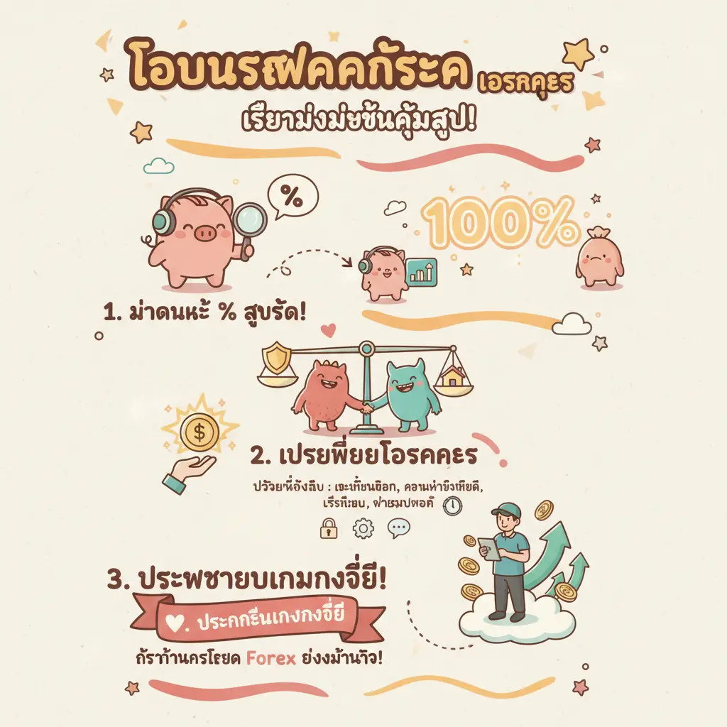 โบนัสฝากครั้งแรก - โบรกเกอร์