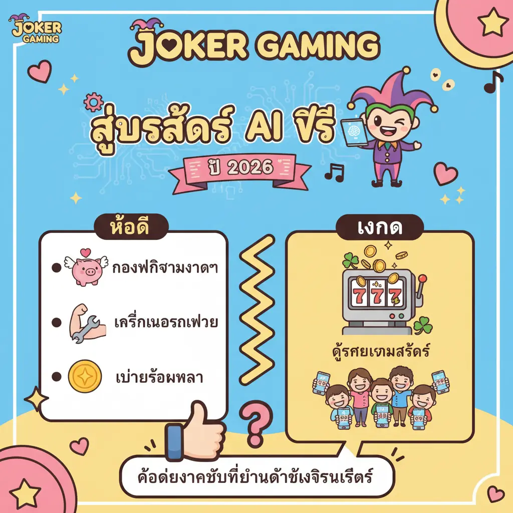สูตรสล็อต ai ฟรี - Joker Gaming